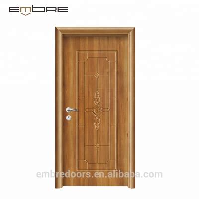 China Modern Design Plywood Security Door Modern Wood Interior Kitchen Swing Half Doors Design for sale