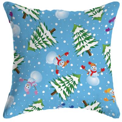 China Christmas Luxury PORTABLE Design Digital Printing Soft Sofa Cushion Cover Throw Pillow Case For Decoration for sale