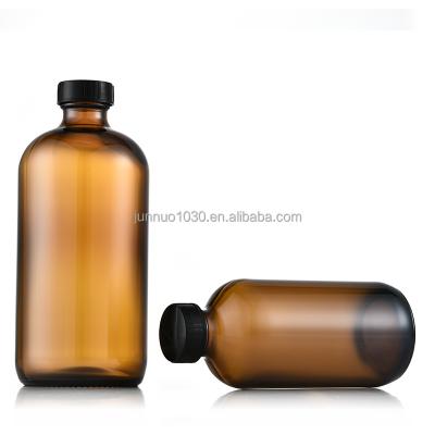 China 15ml Boston Glass Bottle Boston Pump Bottle Cosmetic Spray Bottle for sale