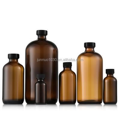 China 230ml Boston Spray Bottle 8oz Glass Cosmetic Spray Bottle 250ml Cosmetic Bottles Brown for sale