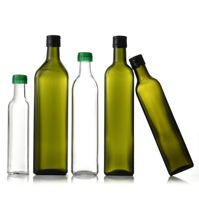 China Food Olive Oil Glass Bottle 100ml Glass Bottle Small Oil Bottles Olive Oil for sale