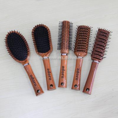 China Latest Products Compact Innovative High Grade Wooden Hair Brush Made in China for sale