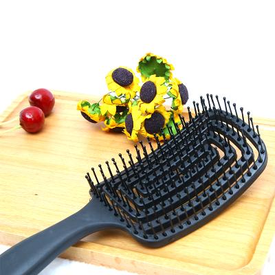 China 4g new fashion professional plastic type sell well 3d hairbrush custom wave comb hair candy brush detangling maker for sale