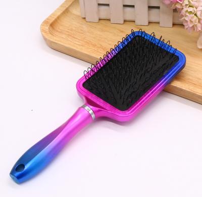 China Wholesale Ningbo Plastic X-Ring Hair Gift Professional Promotion Curl Wig Hair Brush Hair Extension Salon Stylist Tool And Comb Brush for sale