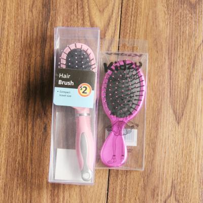 China Foldable Private Label Curve Natural Hair Brush for sale