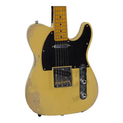 China Ash Wholesale Good Price Guitar Musical Instrument String Instrument Electric Guitar for sale