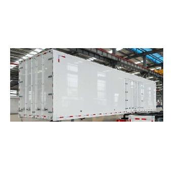 China Aluminum Body Wing Van Heavy Duty Box Trailer Side Body Truck Trailer Box Body Closed Trailer Van Trailer And Truck Body for sale