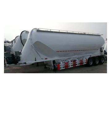 China Bulk Dry Cement Truck Trailer Material Powder Tanker Semi Truck Trailer Dry Fly Ash Cement Bulk Tank Aluminum Powder Tanker Trailer for sale