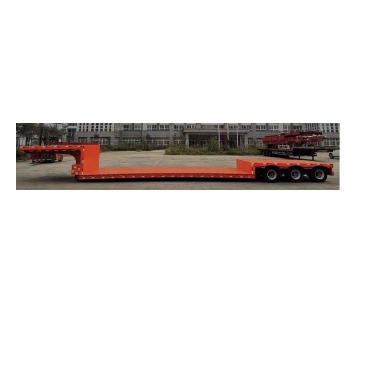 China Special Trailer U Type Low Bed Trailer Low Bed Trailer With Three Axles Low Bed Trailer Special Truck Low For Heavy Equipment for sale