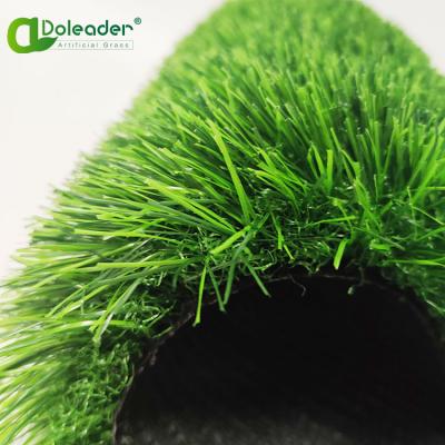 China Garden DOLEADER Artificial Turf 3 Tone Green Golf Hitting Grass Mat for sale