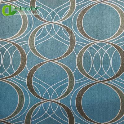 China Modern luxury 3d bedroom living room solid embossed wall cover grade B beige yellow green vinyl wallpaper roll in stocklot for sale