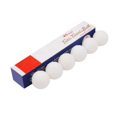 China Wholesale Custom Cheap ABS Factory Price 40mm White Ping Pong Table Tennis Ball for sale