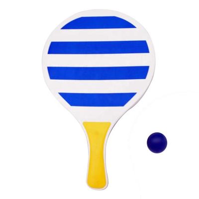 China High Quality Customized Beach Games Outdoor Sports Exercise Wooden Beach Tennis Racket for sale