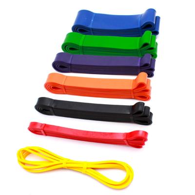 China Wholesale Durable Exercise Equipment Latex Resistance Bands Stretch Pull Up Resistance Bands Custom Color Pull Up Aid Bands Set for sale