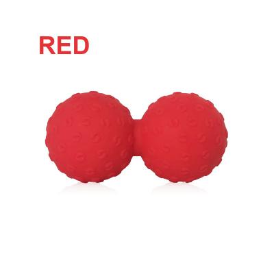 China Tai Chi Silicone Fascia Yoga Hand Peanut Massage Plantar Massage Ball Bodybuilding Fitness Ball Suitable For Woman Man for sale