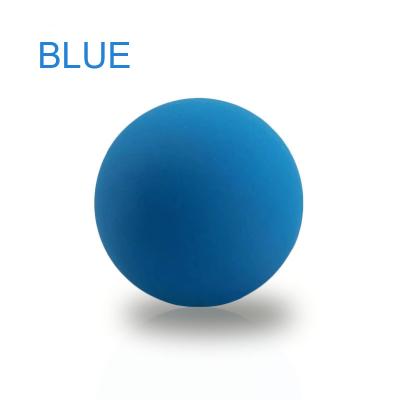 China Portable High Quality Custom Colorful Logo Food Grade Silicone Massage Ball 63mm for sale