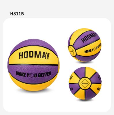 China Wholesale Fashionable Match Quality Size 7 Professional Sports Basketball Official PU Laminated Ball For Training for sale