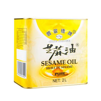 China Cooking 2 L Authentic Pure Sesame Oil For Seasoning Food With OEM Factory Price for sale