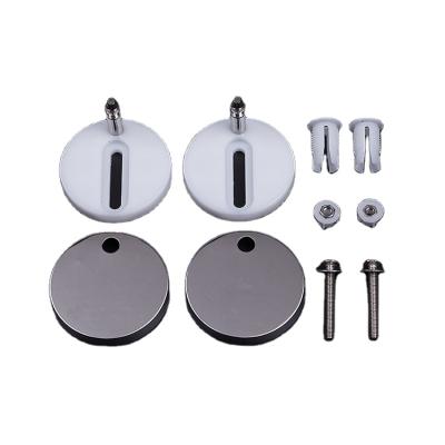 China Modern Easy Quick Install Release Stainless Steel Toilet Seat Accessories Hinges for sale