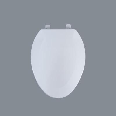 China Slow-end Toilet Seats LPA -201 PP Toilet Lid Extended Normal Narrow Toilet Seat Cover Plastic for sale