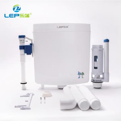 China LPC-01 Middle East Popular Double-flow Squat Flush Tank Plastic Toilet Water Tank for sale