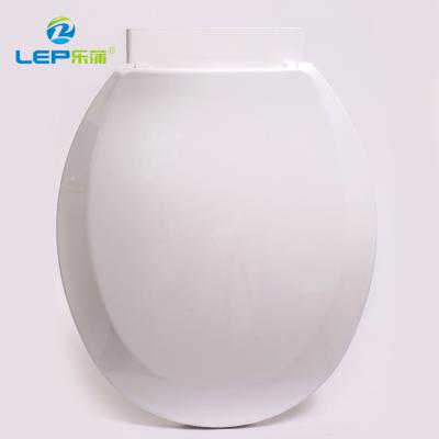 China Slow-end Plastic Toilet Seats LPA-168 Australia Normal Narrow Round Toilet Seat With PP Tie for sale