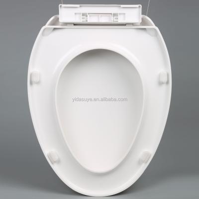 China Slow-end Toilet Seats PP Soft Closing WC Toilet Seat Cover And WC Seat Cover With Soft Close Hinge for sale