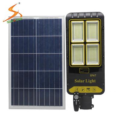 China ROAD radar detector street light outdoor solar led modern 6v smd high power led solar collector light 200W for sale