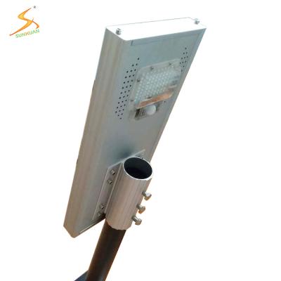 China Solar Packing Remote Sensor Light All Die Casting Aluminum All In One 50w Solar Led Street Light for sale