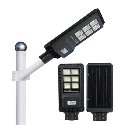 China ROAD All Aluminum Die Casting 30W 60W 90W Motion Sensor Integrated All In One Solar Led Street Light for sale