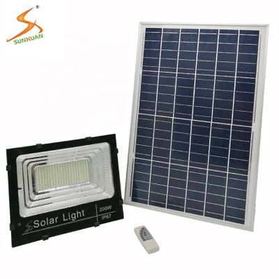 China Sports stadiums light solar reflector best led for solar flood light 200w biilboard farm garden for sale