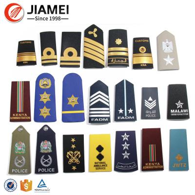 China NC Eco-Friendly Merchant Navy Epaulettes Uniform Shoulder Boards Custom; JIA JIAMEI 3-5 working days free 300 custom made for sale