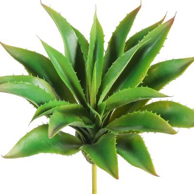 China Green Artificial Aloe Unpotted Vera Plant For Home Wedding Fashionable Fake Flowers Large for sale