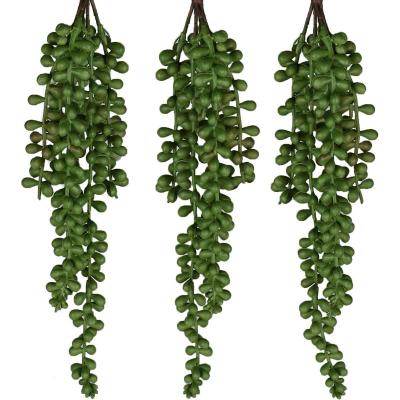 China Real Touch Nature Plant Wedding Wholesale Realistic Artificial Fake Hanging Flowers Vines for sale