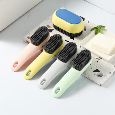 China Wholesale Custom Plastic Shoe Cleaning Viable Design Sanga 2022 New Long Scrub Brush Manufacturers Professional Sneaker Shoe Brush for sale