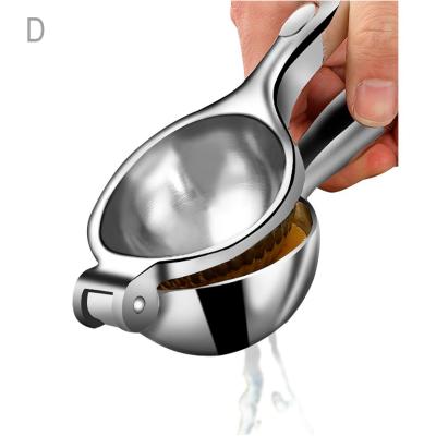 China Amazon best kitchen supplier kitchen gadgetsfruit tools stainless steel fruit lemon orange lemon manual juicer viable squeezer for sale