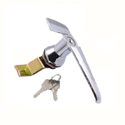 China High Quality Zinc Alloy Industrial Cabinet Zinc Alloy L Handle Door Handle Lock YH1307 for sale