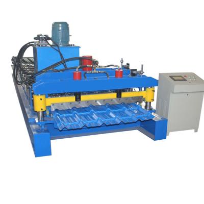 China Popular Hotels Africa Market Step Tile Roll Forming Machine for sale