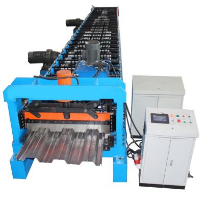 China Building Material Stores Floor Deck Roll Forming Machine for sale