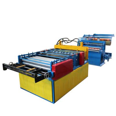 China High Efficiency High Efficiency Metal Slitting Machine Color Steel Cut To Length Line for sale