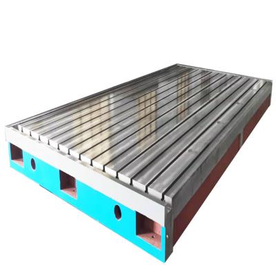 China Machining Surface T Slotted Table Cast Iron Layout Plate 5000 X 2700 Mm With Large Loading Capacity for sale