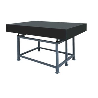 China High Precision Industry Matte Black Granite Inspection Table With Stand for sale