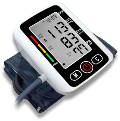 China Medical Healthcare Customized Smart Sphygmomanometer Arm With Voice Digital Professional Accurate Blood Pressure Meter for sale