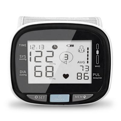 China Medical Health Care Digital Wrist Sphygmomanometer With Automatic Voice Broadcast Accurate Blood Pressure Monitor for sale