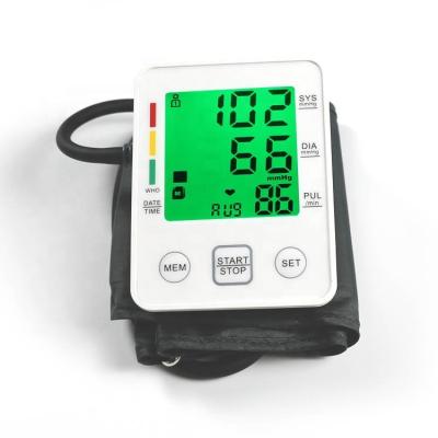 China Health Care Medical Wholesale Portable Digital Blood Pressure Detector Full Automatic Wrist Type Sphygmomanometer for sale