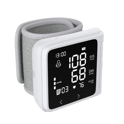 China New Design Medical Health Care Mini Sphygmomanometer Intelligent Automatic Adult Children Wrist Blood Pressure Monitor for sale