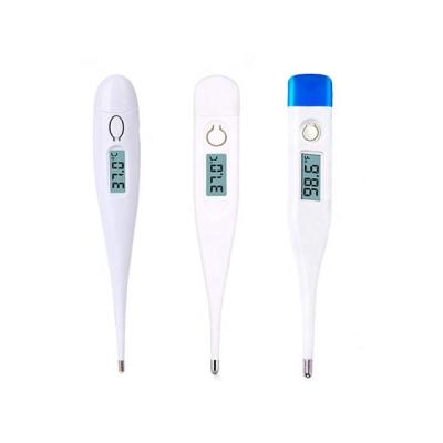 China Electronic digital heat detection home oral axillary thermometer soft head adult infant children ARMPIT thermometer for sale