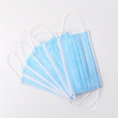 China China Supplier Adult 3 Layers Disposable Medical Non Woven Face Mask Outdoor Face Mask for sale