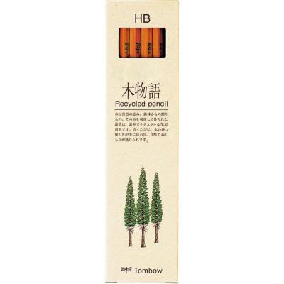 China office & School Pencil FOR Tombow STA-LA-KEA Wooden Story Recycled Pencil 12pcs Per Box HB B2B for sale