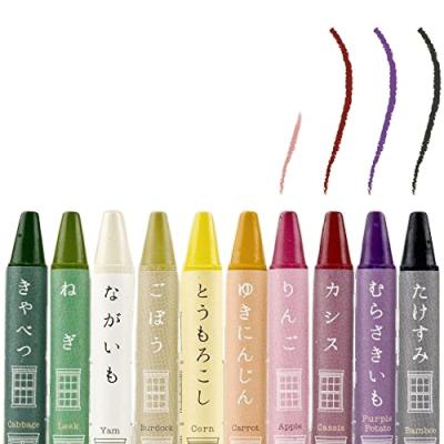 China FOR MIZUIRO STA-STANDARD pencil 10 color set pencil vegetable non-toxic pencil imported from Japan STA-STANDARD for sale